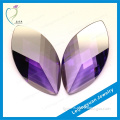 Low prices faceted purplish red marquise shape fire stone gem